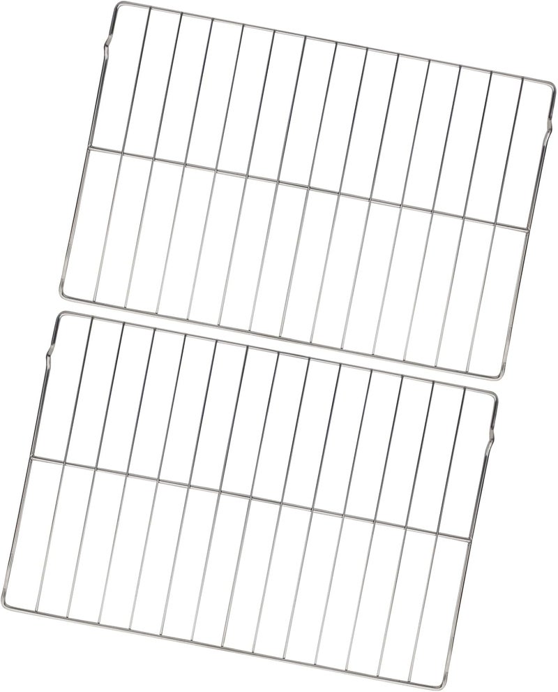SZHY-LINK UPGRAGED 316067902 Oven Rack Replacement for Frigidaire Kenmore Range Stove Oven Parts 316069800 23" x 16" 304 Stainless Steel Rack Flat Frigidaire Range Oven Wire Rack 2 Pack - Image 1